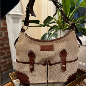 Dooney & Bourke Lucy Ivory Shoulder Bag